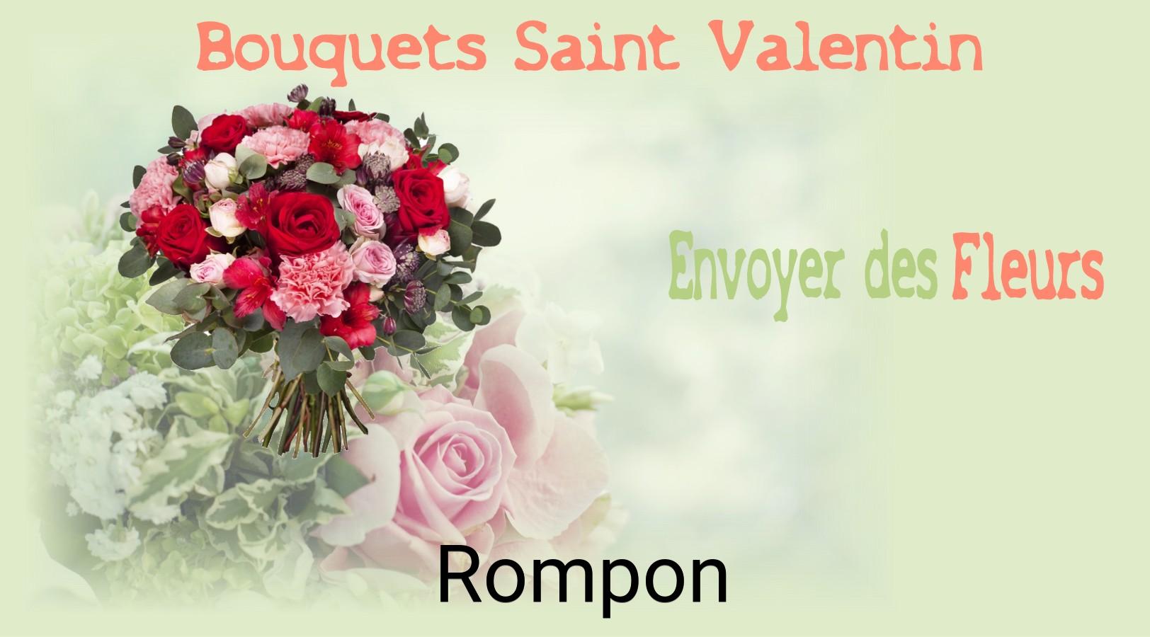 Roses de Saint-Valentin livrées à Rompon